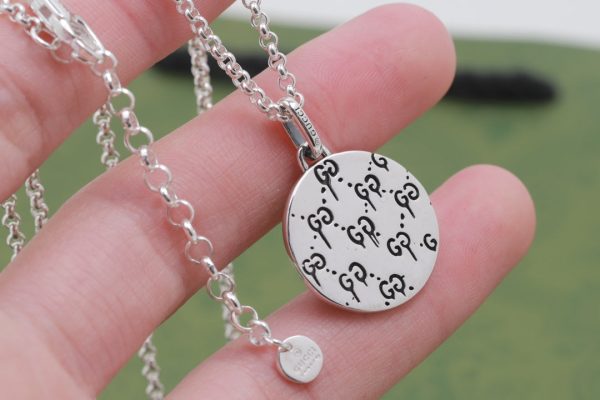 18K Double G Ghost Red Necklace - 图片 9