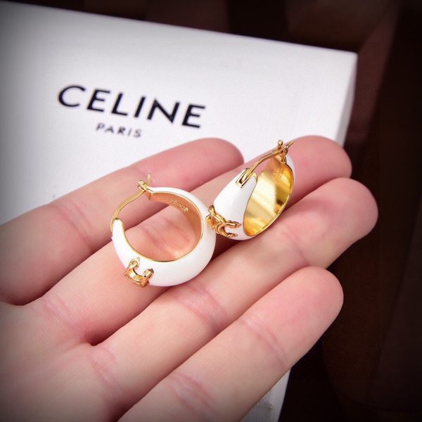 18K Triomphe Pearl Earrings - 图片 4