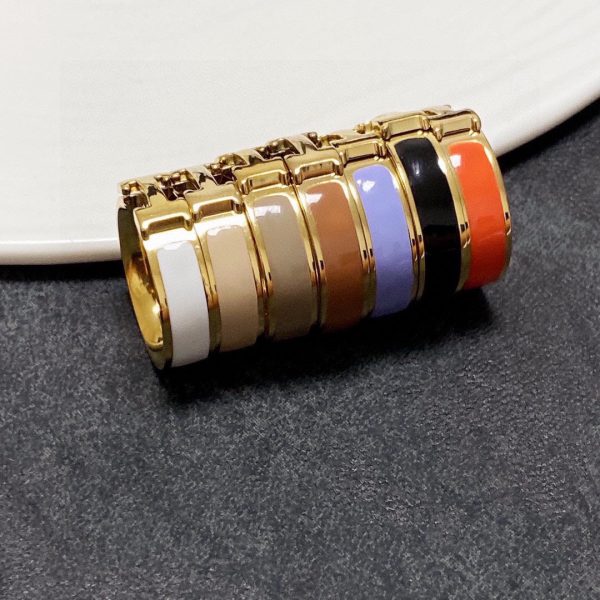 18K Vintage Clic H Ring - 图片 7