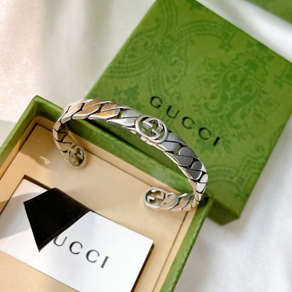 Double G Interlocking G Rigid Bracelet - Image 9