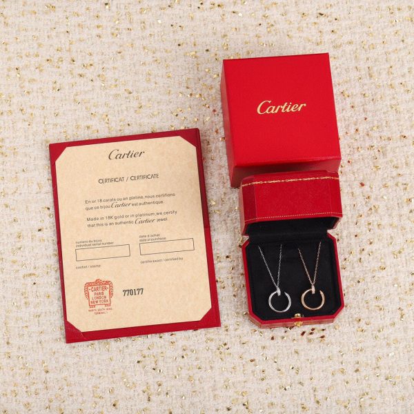 18K Juste Un Clou Diamond Necklace - 图片 8