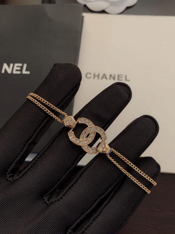 18K CC Crystals Bracelet - 图片 7