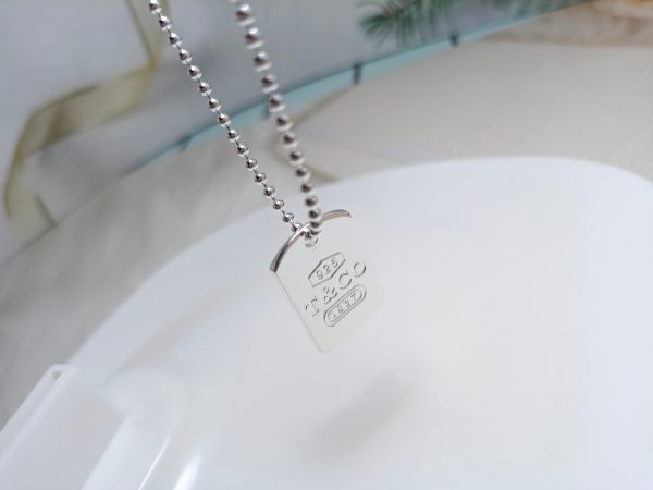 18K T 1837 Tag Pendant Necklace - 图片 7