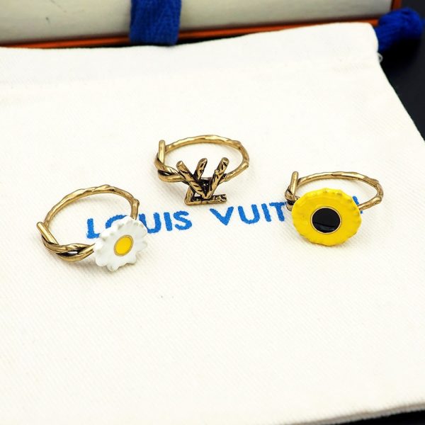 18K Louis Gardening Set of Three Rings - 图片 8