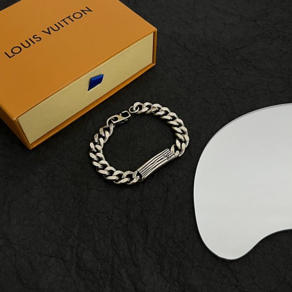 18K Louis Vintage Chains Bracelet - 图片 5