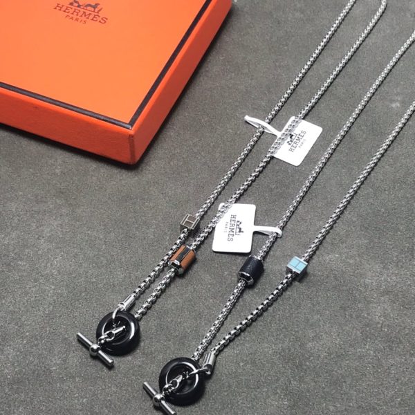 18K Meli-Melo H Necklace - 图片 6