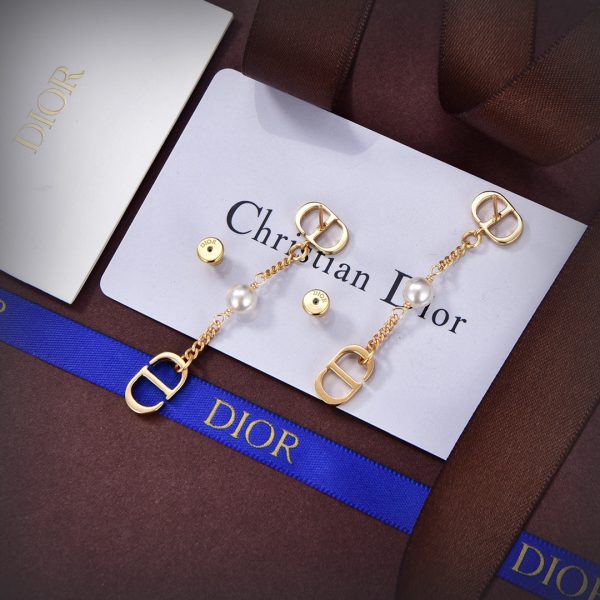 18K CD 30 Montaigne Earrings - 图片 6