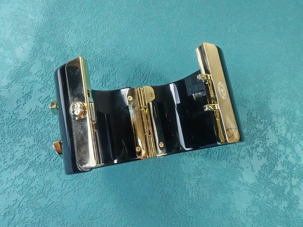 18K CC Crystal Cuff Bracelet - Image 4