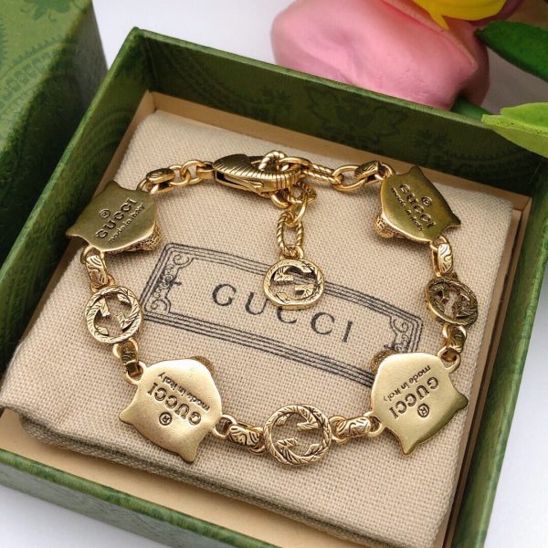 18K Double G Tiger Bracelet - 图片 4
