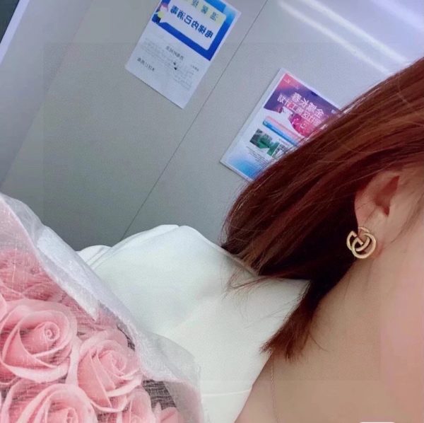 18K Double G Earrings - 图片 7