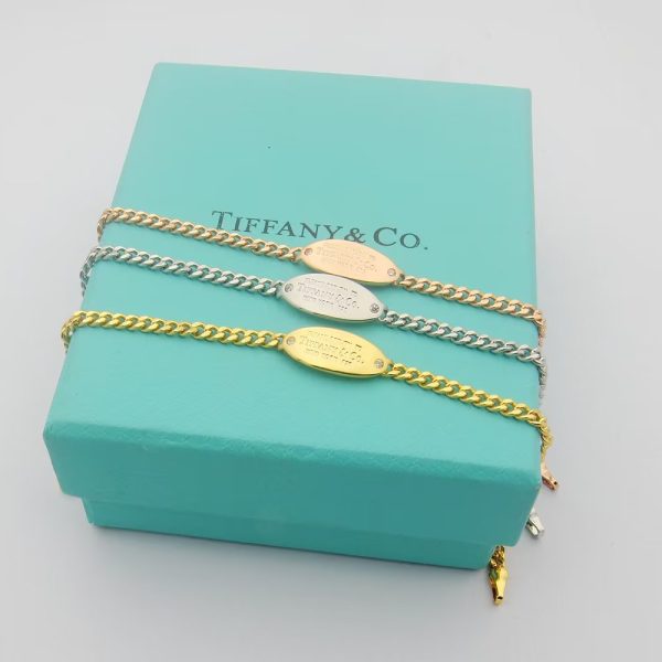 18K Return to Tiffany Oval I.D. Bracelet - 图片 4