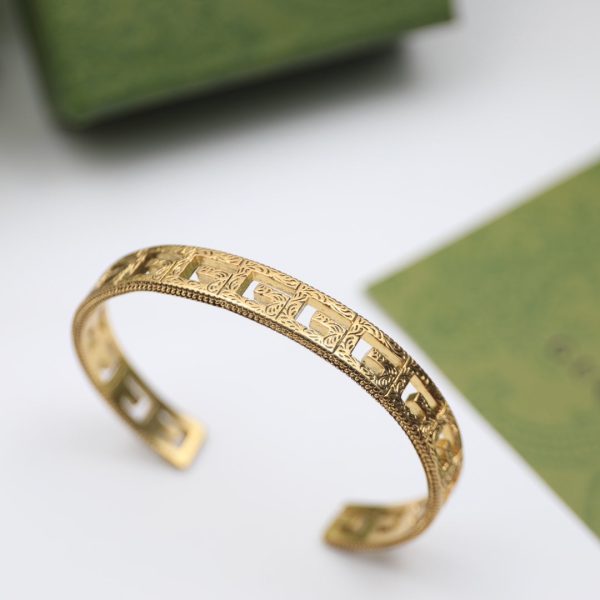 18K Double G Cube Bracelet - 图片 5