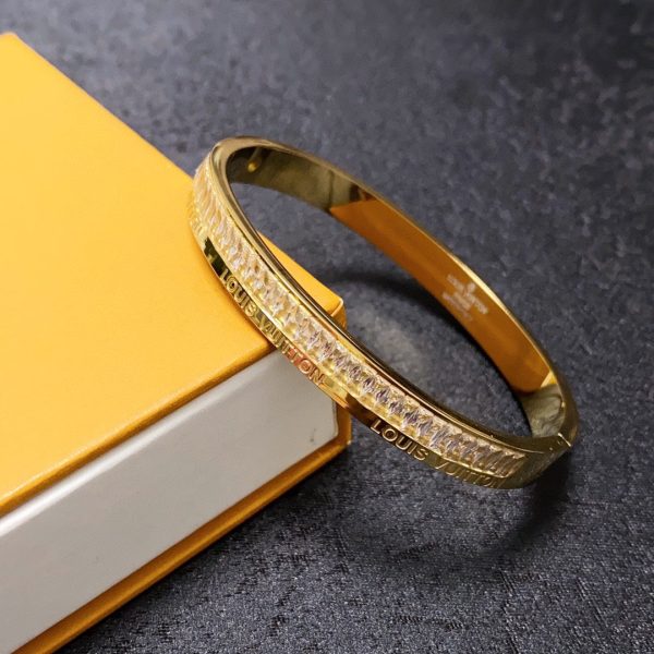18K Louis Crystals Bracelet - 图片 4