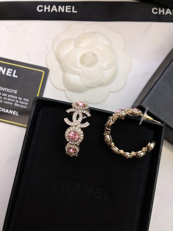 18K CC Flowers Earrings - 图片 6