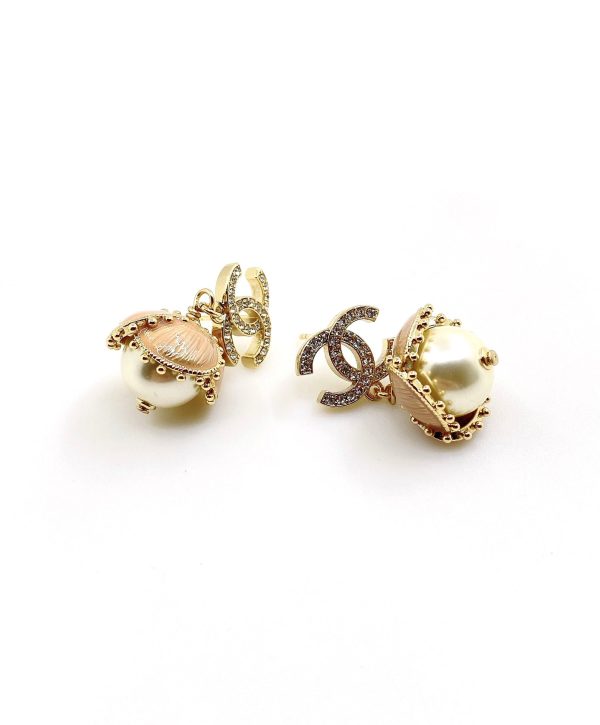 18K CC Flowers Earrings - 图片 4