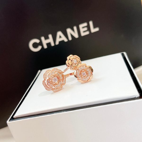 18K CC Extrait De Camélia Ring - 图片 2