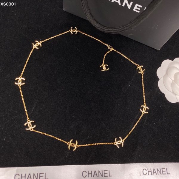 18K CC Multi-Logo Necklace - 图片 4