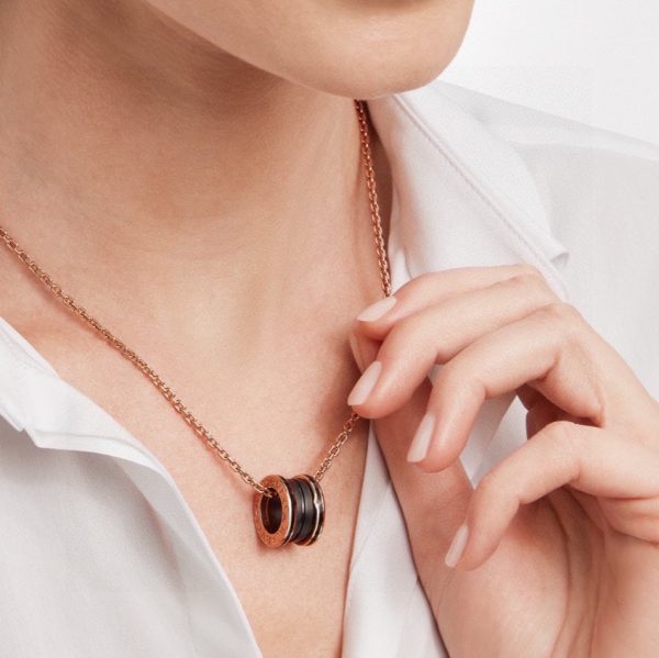 18K B.ZERO1 Black Ceramic Necklace - 图片 7