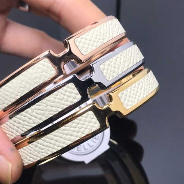 18K Olympe White H Bracelet - 图片 5