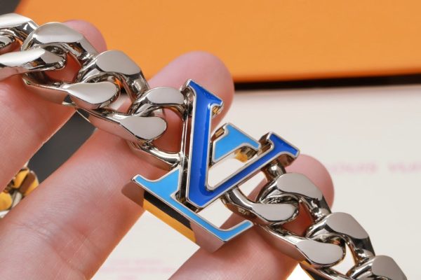 18K Louis Blue Chain Necklace - 图片 5