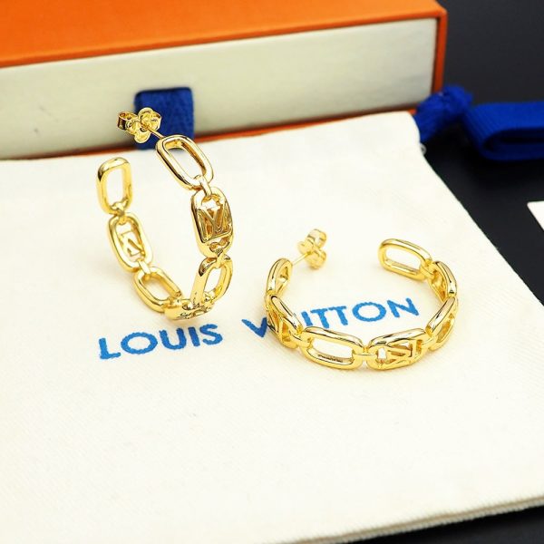 18K Louis My Chain Earrings - 图片 8