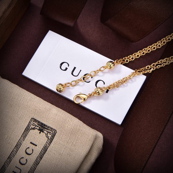 18K Double G Blondie Interlocking G Bracelet - 图片 4