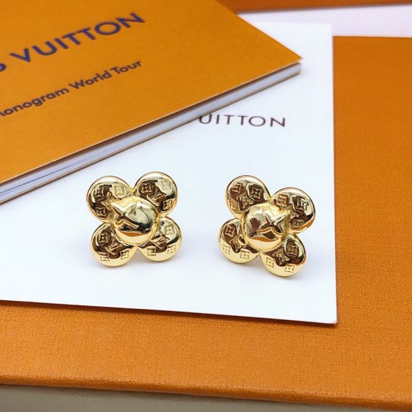 18K Louis Vivienne Earrings - 图片 4