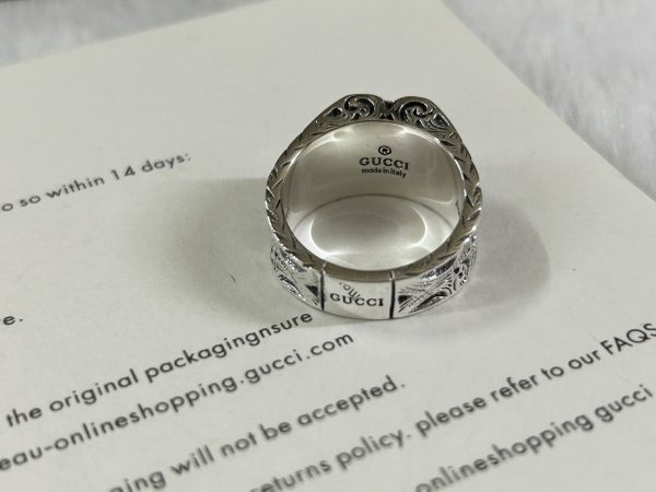 Double G Heart Ring - 图片 12