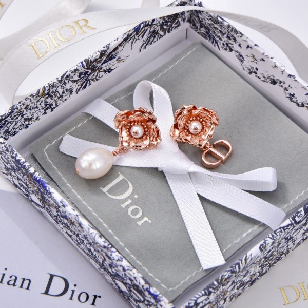 18K CD D-Millefiori Earrings - 图片 11