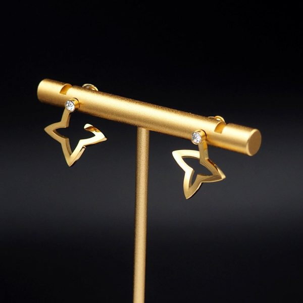18K Louis Blossom Mini Hoops Earrings - 图片 10