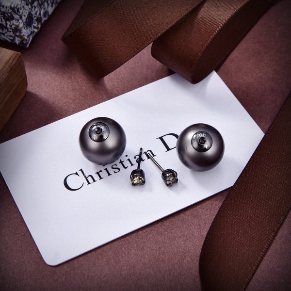18K CD Tribales Black Earrings - 图片 5
