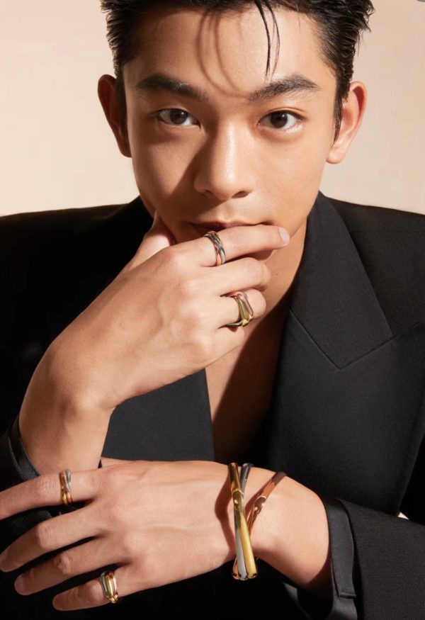 18K Trinity Cushion Bracelet - 图片 8