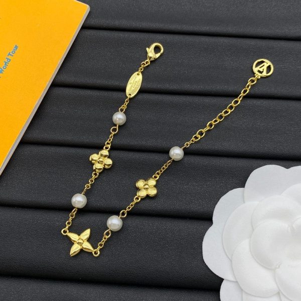 18K Louis Blossom Pearl Bracelet - 图片 5