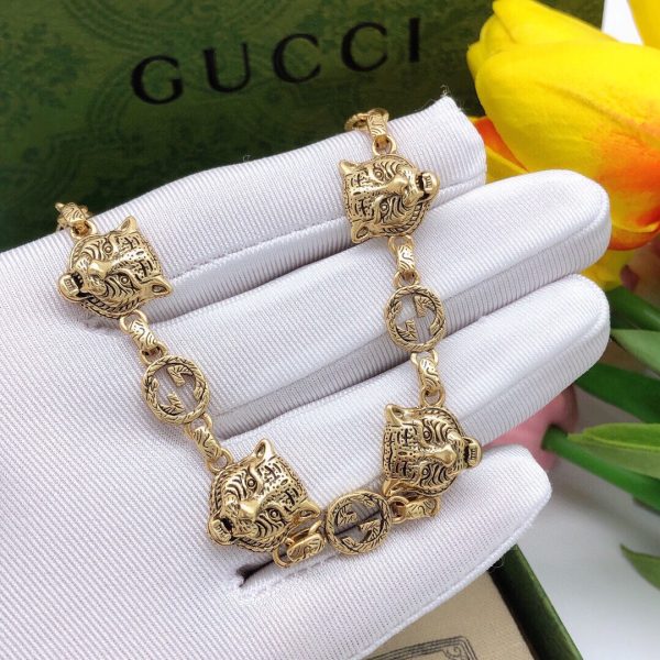 18K Double G Tiger Bracelet - 图片 5