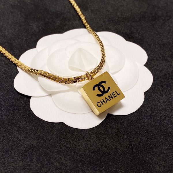 18K CC Pendant Necklace - 图片 3