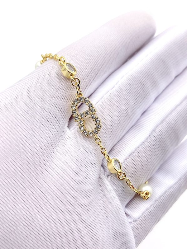 18K CC Diamonds Bracelet - 图片 4