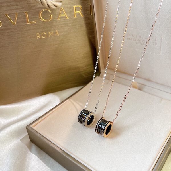 18K B.ZERO1 Black Ceramic Necklace - 图片 8