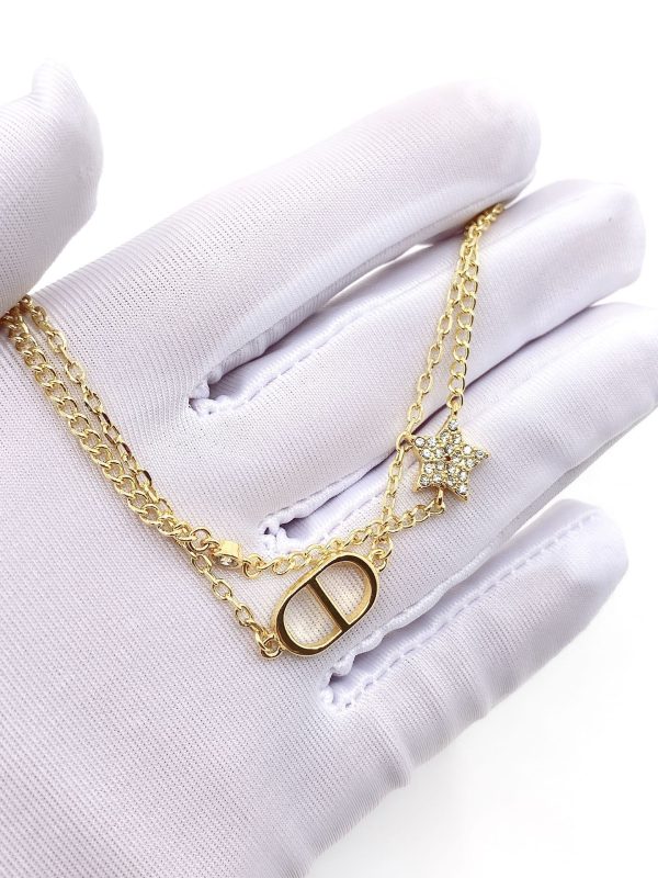 18K CD Star Diamond Bracelet - 图片 5