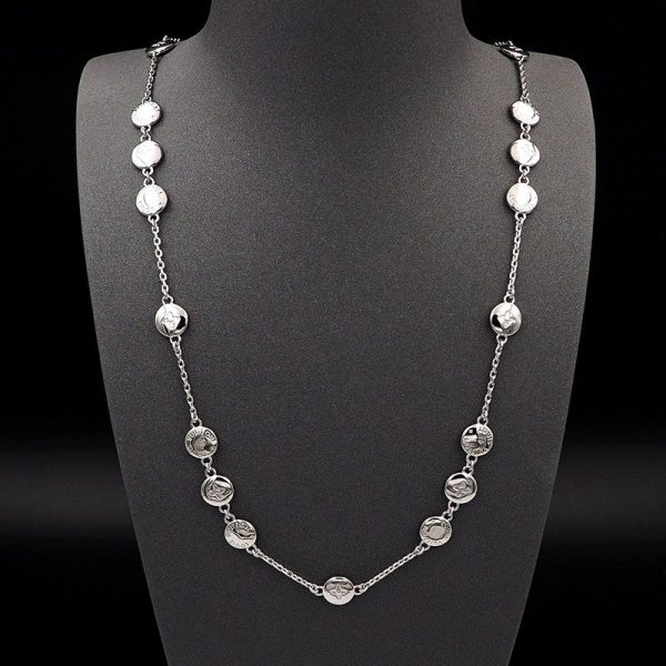 18K Louis Studs Sautoir Necklace - 图片 3