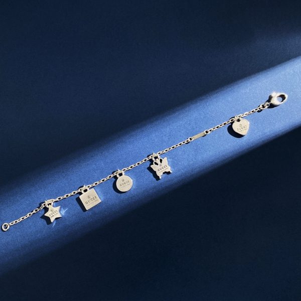 18K Double G Letter Bracelet - 图片 5
