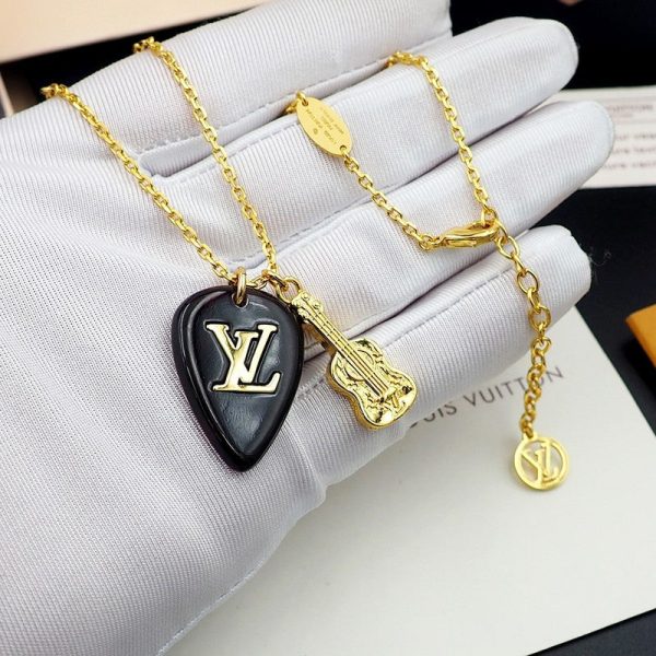 18K Louis Picks Pendant Necklace - 图片 6