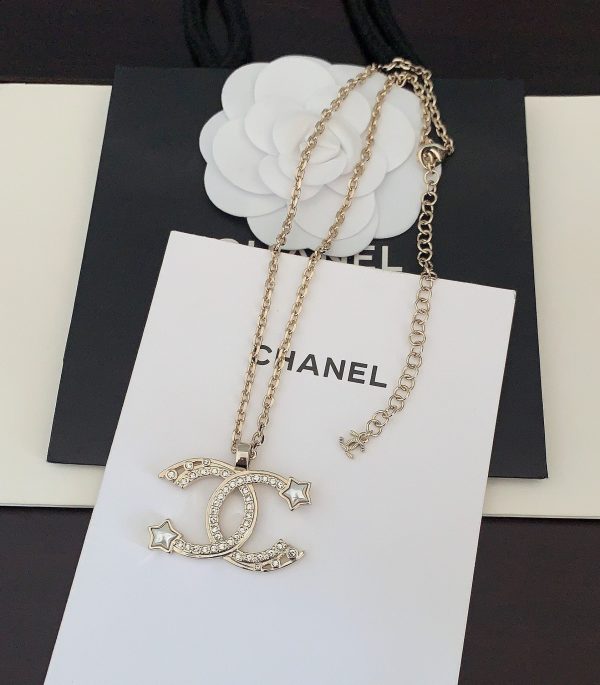 18K CC Star Choker Necklace - 图片 4