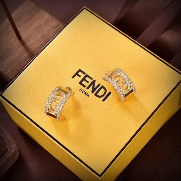 18K F O’Lock Earrings - Image 5