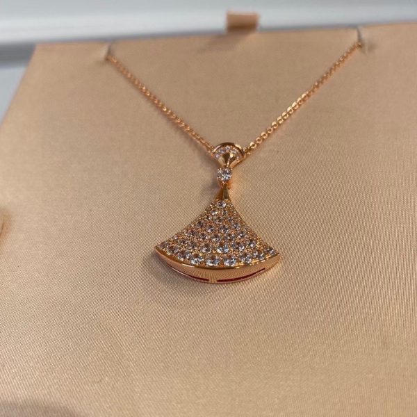 18K BV Divas' Dream Pavé Diamond Necklace - 图片 8