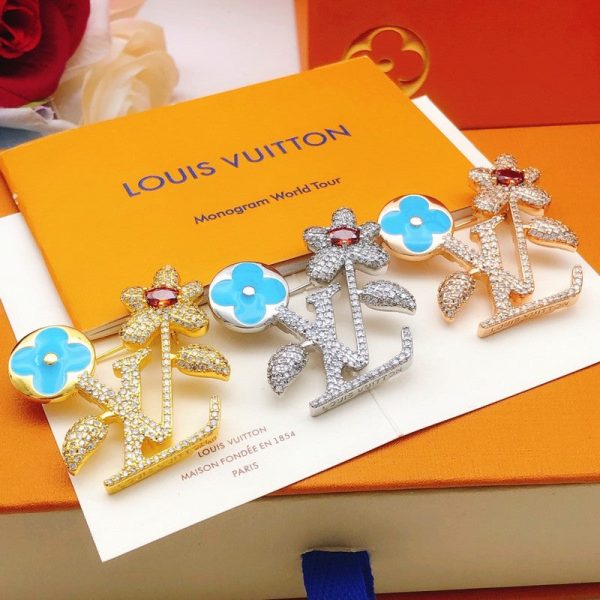 18K Louis Blooming Brooch - Image 2