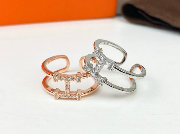 18K Ever Chaine D'ancre H Ring - 图片 6