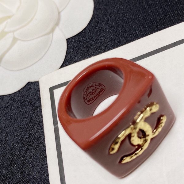 18K CC Vintage Red Ring - 图片 3