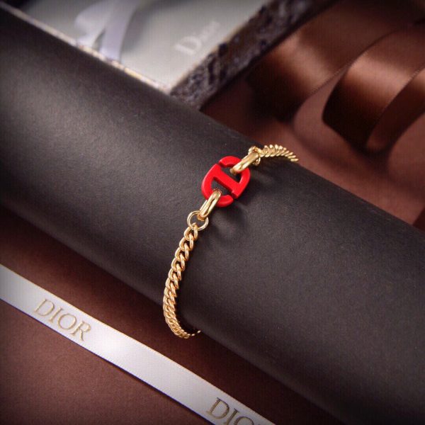 18K CD Fuchsia Bracelet - Image 5