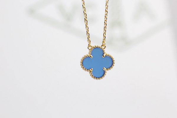 18K Vintage Alhambra Agent Pendant Necklace - 图片 10