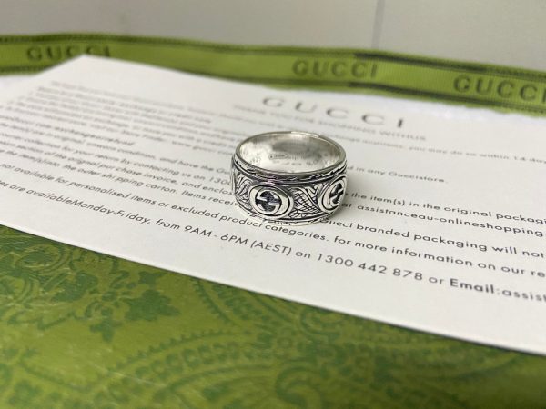Double G Feline Garden Green Ring - 图片 14